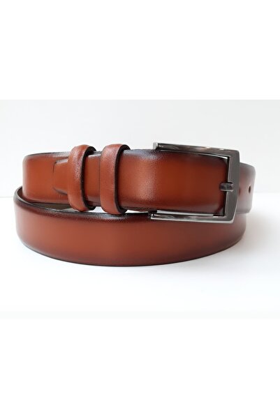 Kemerix Men's Brown Leather Belt
