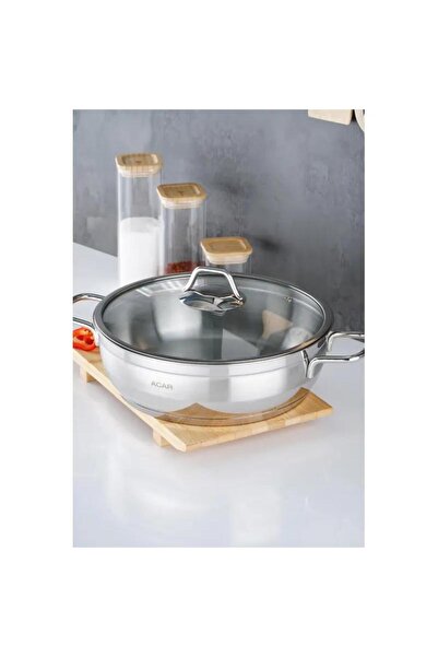 ACAR Oală plată din oțel Karat - 26 Cm MSTO0102