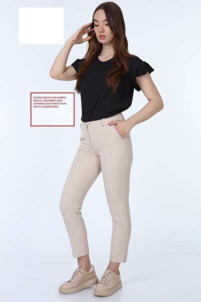 HANIMCA GİYİM Boru Paça Yazlık Kumaş Açıklama Kısmında Ölçülere Mutlaka Bakın.