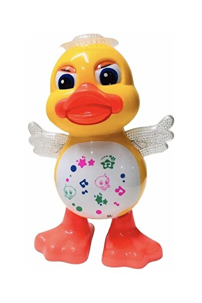 CAN OYUNCAK Dans Eden Pilli Ördek - Hareketli Işıklı Sesli Şarkı Söyleyen