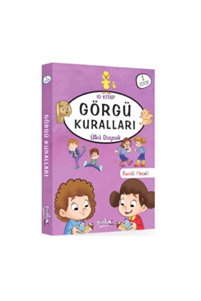 Pinokyo Yayınları Pinokyo 1. Sınıf Görgü Kuralları 10 Kitap