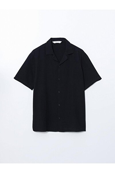 LC Waikiki Pánská košile s krátkým rukávem standardního střihu (S5)