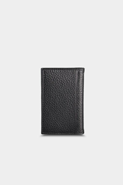 Guard Leather ΘΗΚΗ ΠΙΣΤΩΤΙΚΗΣ ΚΑΡΤΑΣ GUARD EL PORTFOLIO ΔΕΡΜΑΤΙΝΗ ΜΑΥΡΗ