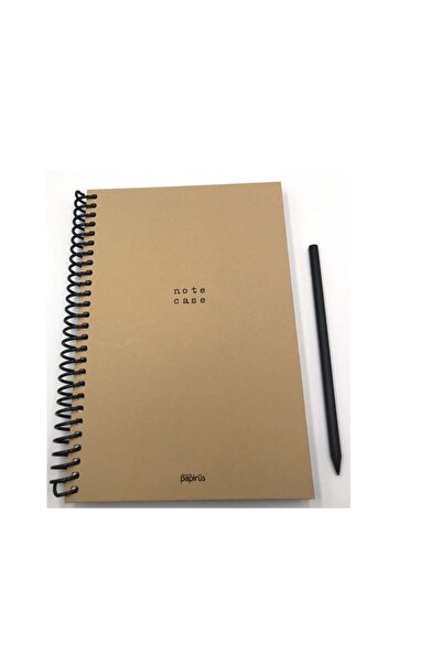 Colornote Papirüs Papirüs Note Case Spiralli Sert Kapak 120yp 16x23cm Çizgili...