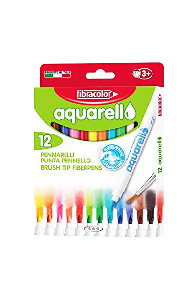 Fibracolor Aquarell Felt-Tip Pen 12 Colors 10550A