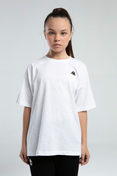 Kappa Λευκό T-Shirt για κορίτσι