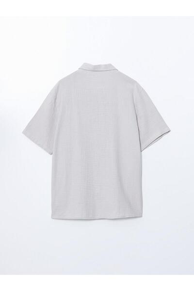 LC Waikiki Ανδρικό πουκάμισο με κοντό μανίκι Standard Fit (S5)