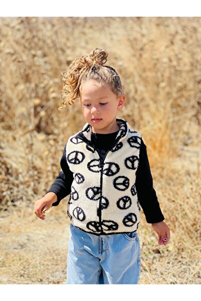 DİVİSTA Майка и дете, съчетани плюшени жилетки