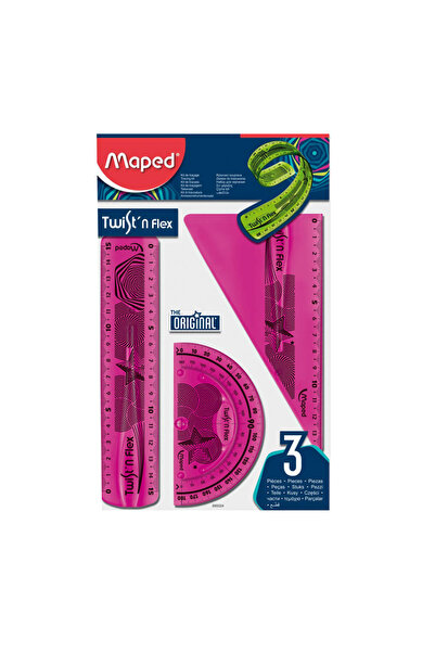 Maped Twist’n Flex Esnek Cetvel Seti 3 Parça 895024