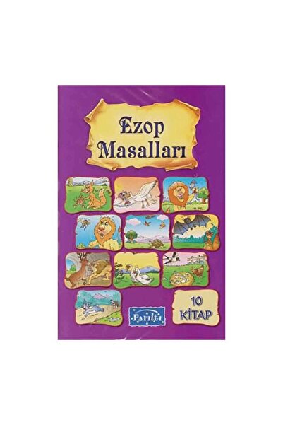 Parıltı Yayıncılık Ezop Masalları 10 Kitaplık Set