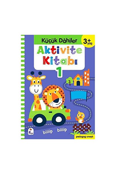İndigo Kitap Küçük Dahiler Aktivite Kitabı 1 – 3+ Yaş