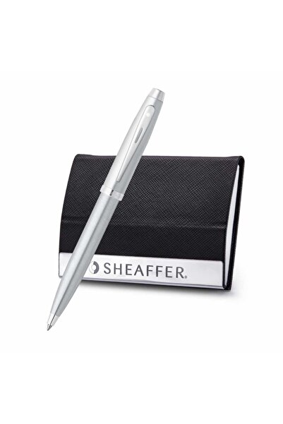 Sheaffer KROM GÖVDE VE KAPAK NİKEL KLİPS TÜKENMEZ