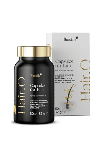 Biostile Kapsle Hair.O – Proti vypadávání vlasů a pro zdravý růst vlasů (60 k...