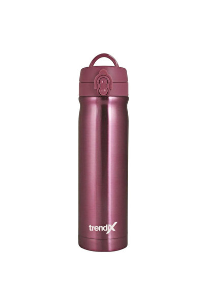 Trendix قارورة فولاذية مبطنة 500 مل لون وردي فاتح U5000-TP