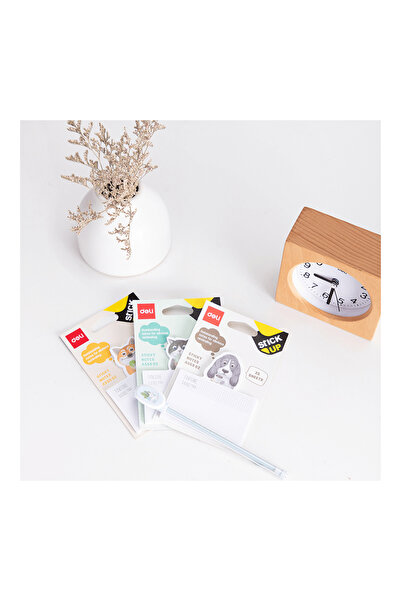 Deli Yapışkanlı Not Kağıdı 75×84mm 25yp A55902