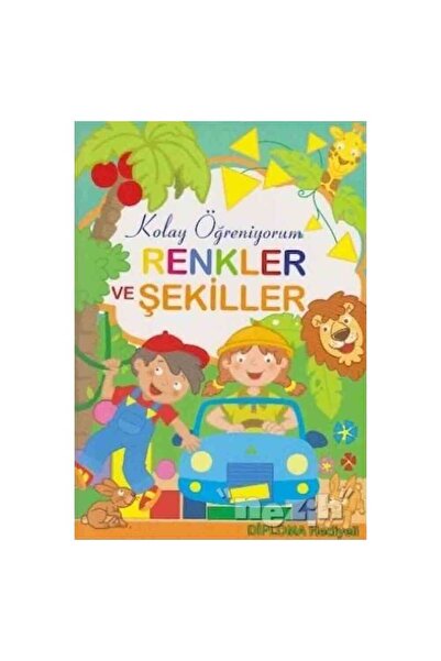 Parıltı Yayıncılık Colors and Shapes - Easy Learning