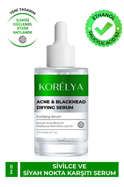 KORELYA Sivilce ve Siyah Nokta Karşıtı Serum 30 ml