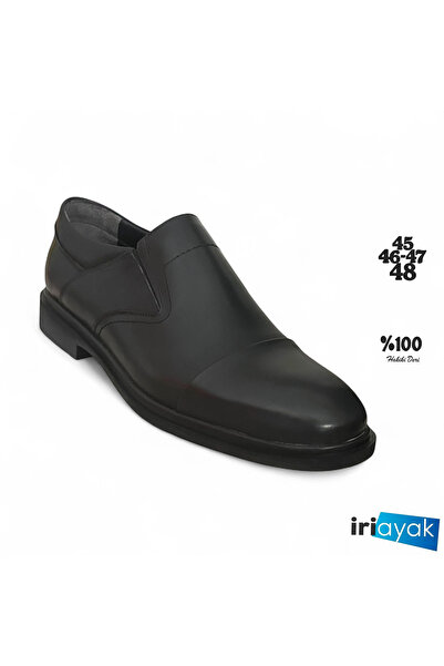 İriayak Men's Large Size 100% Genuine Leather Casual Shoes 45-46-47-48