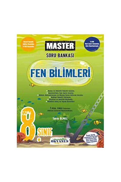 Okyanus Yayınları Okyanus 8. Sınıf Fen Bilimleri Master Soru Bankası