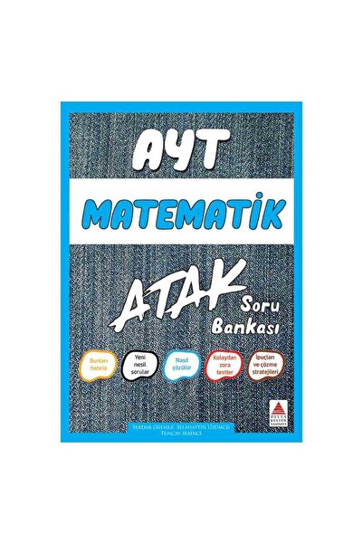 Delta Kültür Yayınevi Delta AYT Matematička banka pitanja - Atak