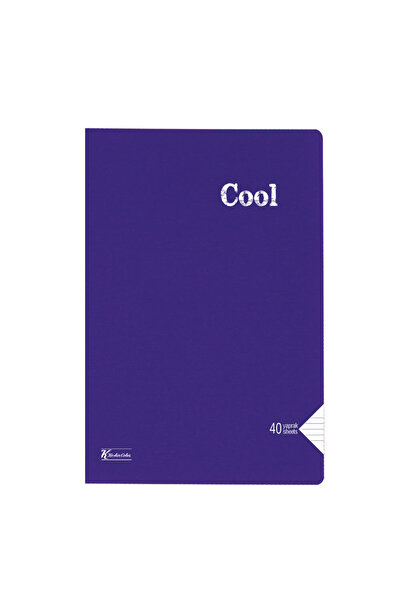 KESKİN COLOR Caiet cool cu copertă PP în dungi A5 40 coli 450601-99