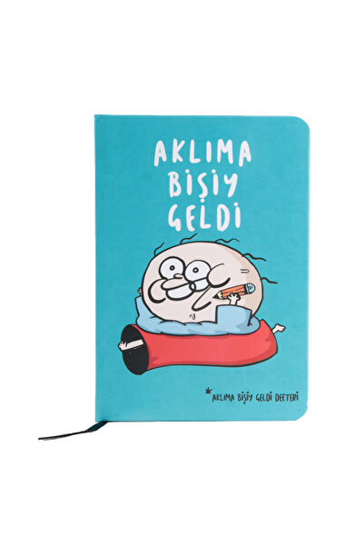 DEFFTER Uykusuz Aklıma Bişiy Geldi Sert Kapak 14x22 Cm 64857-3