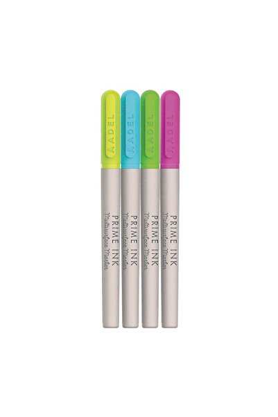 Adel Prime Ink Multisurface 4-Pack Marker Neon