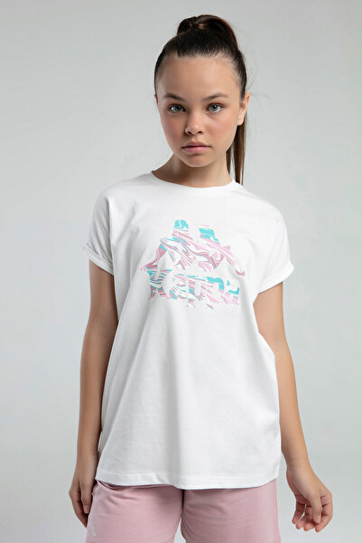 Kappa Λευκό T-Shirt για κορίτσι