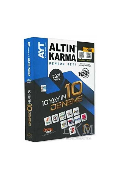 Altın Karma AYT Deneme Seti 10 Yayın 10 Deneme