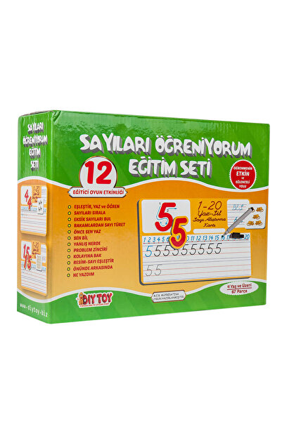 Diytoy Eğitim Seti Sayıları Öğreniyorum