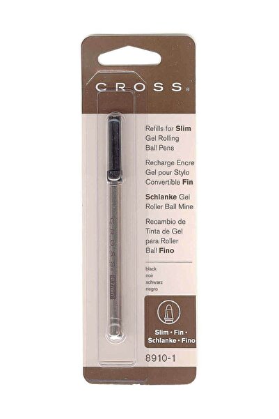 Cross 8910-1 SPIRE ROLL. İÇIN İNCE JEL SİYAH REFİL