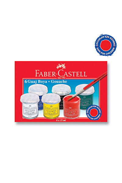 Faber Castell Guaj Boya 6’lı