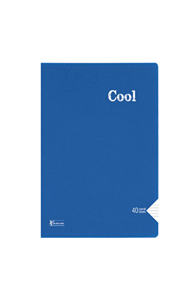 KESKİN COLOR Cool зошит у лінію з поліпропіленовою обкладинкою, формат А5, 40 аркушів, 450601-99