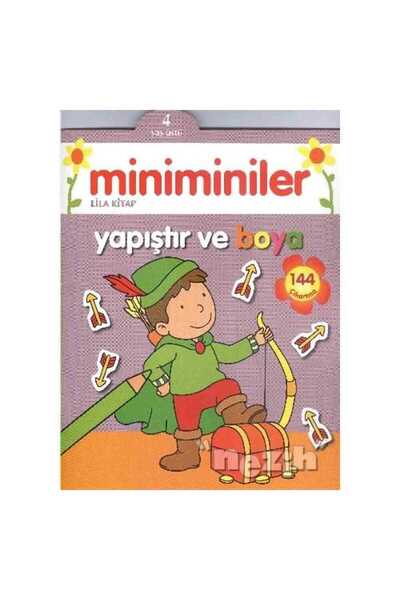 Parıltı Yayıncılık كتاب ميني مينيلر ليلا للصق والتلوين