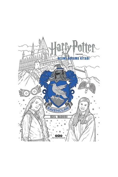 Yapı Kredi Yayınları Harry Potter Filmlerinden Resmi Boyama Kitabı-ravenclaw ...