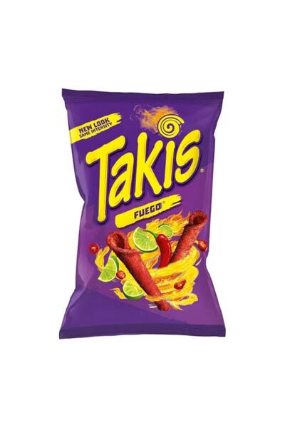 Takis Fuego Hot Chili Pepper & Lime Tortilla Chips 28gr