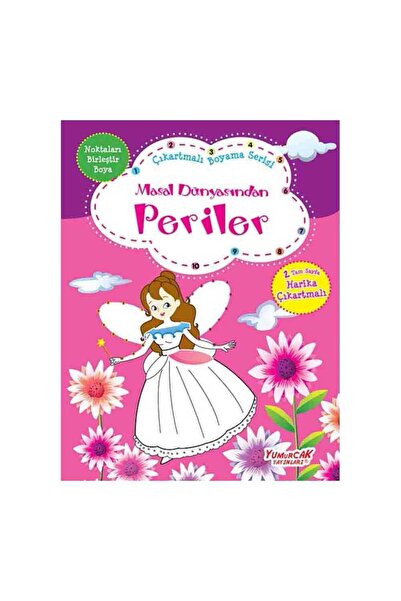 Yumurcak Yayınları Çıkartmalı Boyama - Periler