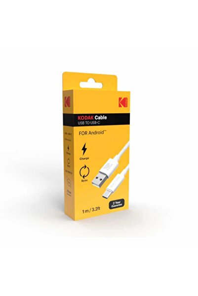 Kodak 30525965 Android İçin Usb To Type C Şarj Kablosu 1M