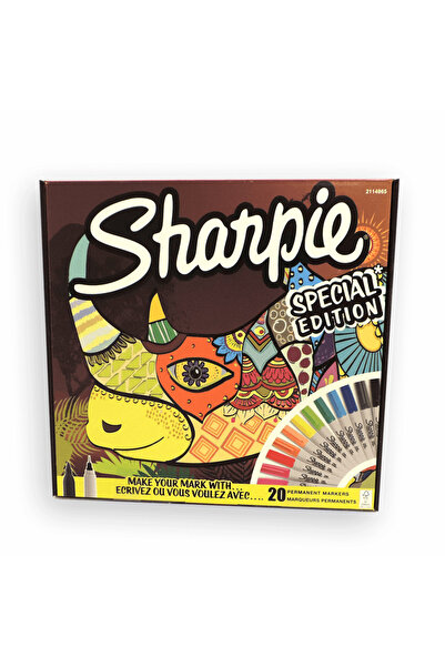 Sharpie Fine Permanent Markör 20li Karışık kutu- Gergedan 2110122