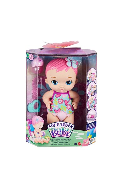 My Garden Baby Kelebek Bebeğimin Bakım Zamanı Pembe Saçlı Bebek GYP10