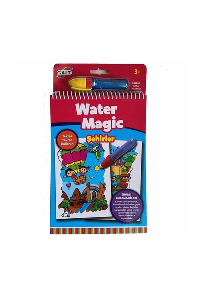 Genel Markalar Water Magic Sihirli Kitap Türkiye Şehirler 3 Yaş+ 1501561