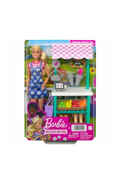 mattel Barbie Çiftçi Pazarı Oyun Seti Hcn22