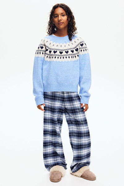 H&M Pamuklu Poplin Pantolon