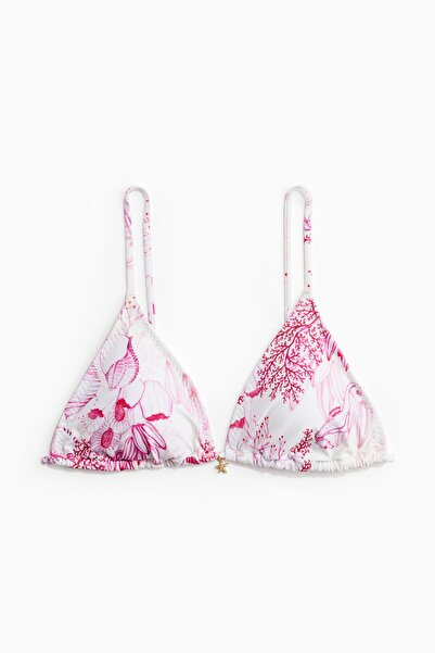 H&M Dolgulu Üçgen Bikini Üstü