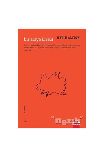 Kırmızı Kedi Yayınevi Bir Acıya Kiracı