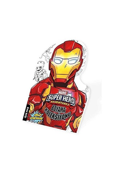 Beta Kids Iron Man - Marvel Süper Kahramanlar Boyama Koleksiyonu