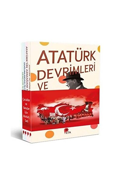 peta kitap Çocuklar Ve Gençler İçin Atatürk Seti (4 Kitap Takım)