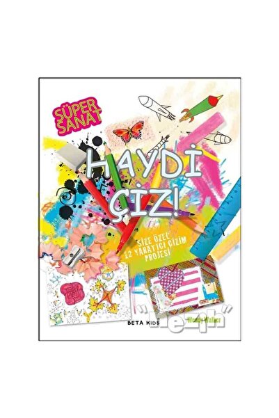 Beta Yayınları Süper Sanat - Haydi Çiz