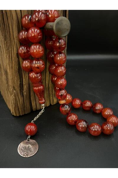 WOODEN COSTUMES OSMANLI ATEŞ KEHRİBAR TESBİH GÜL HARELİ