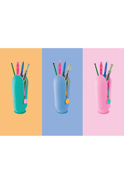 Serve Hoop Vakumlu Silikon Kalem Kutu Nane Yeşili